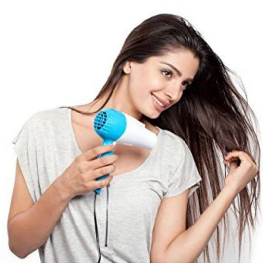 Nova NV-1290 Foldable Hair Dryer | 1000W Hot Air Styling &amp; Quick Drying MachineSKU:&nbsp;Pe-49-00-00-496