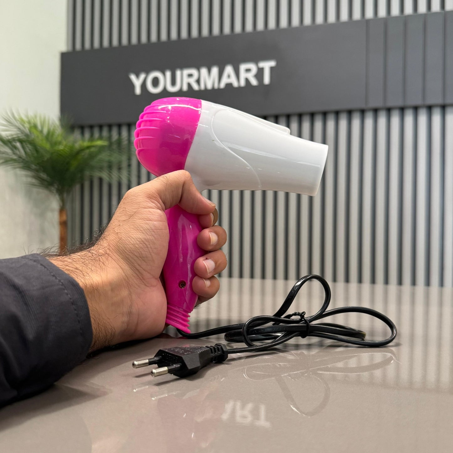 Nova NV-1290 Foldable Hair Dryer | 1000W Hot Air Styling &amp; Quick Drying MachineSKU:&nbsp;Pe-49-00-00-496