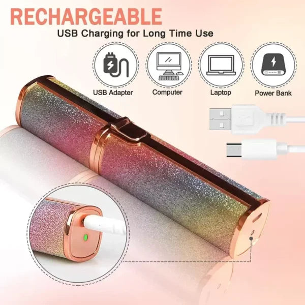 Flawless 2-in-1 Eyebrow Trimmer | Rechargeable Hair Remover with USB Charging Cable and Cleaning Brush SKU:&nbsp;Pe-51-00-00-51